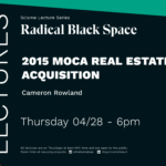 Sciame Radical Black Space, Cameron Rowland